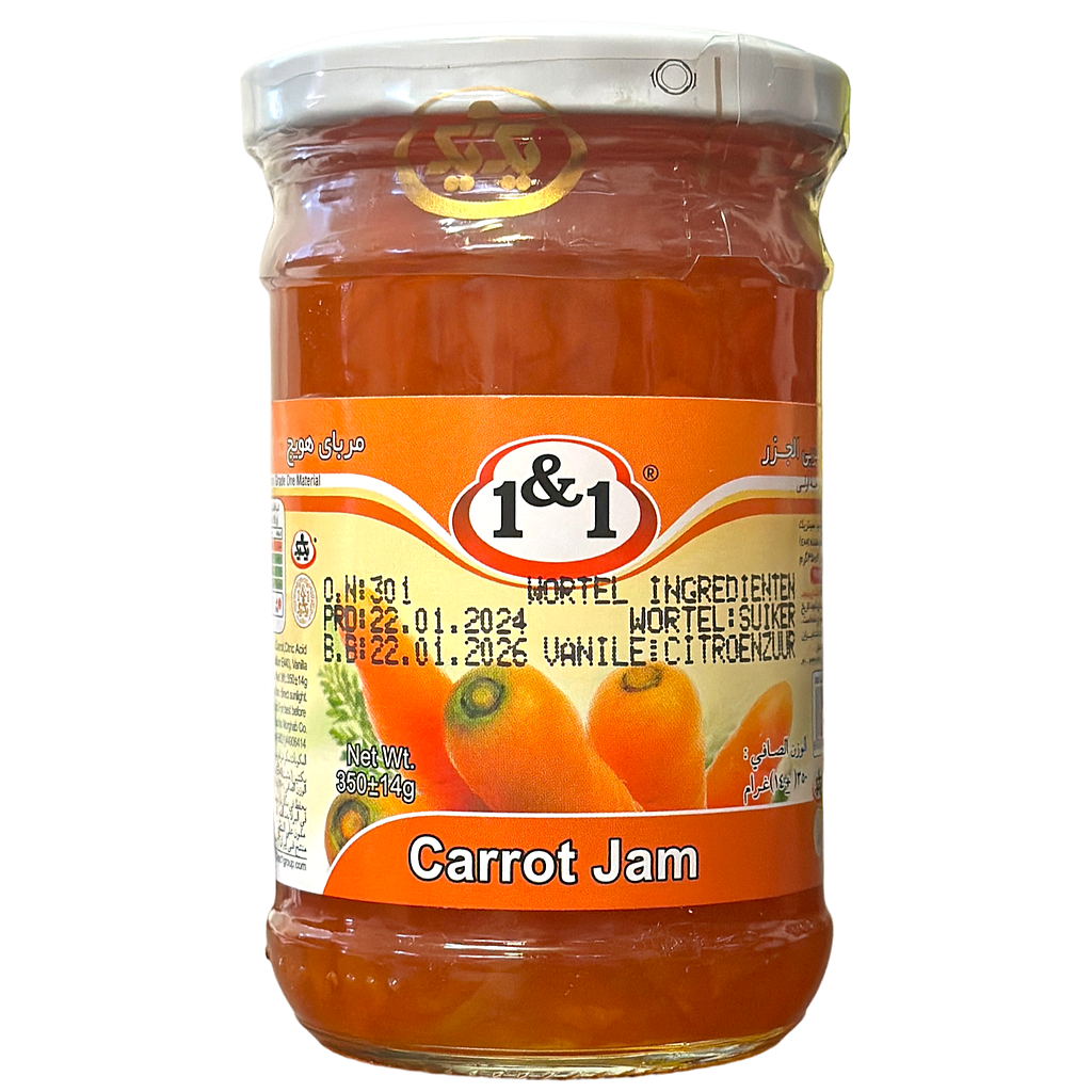 1&1 Karottenmarmelade (350g.)