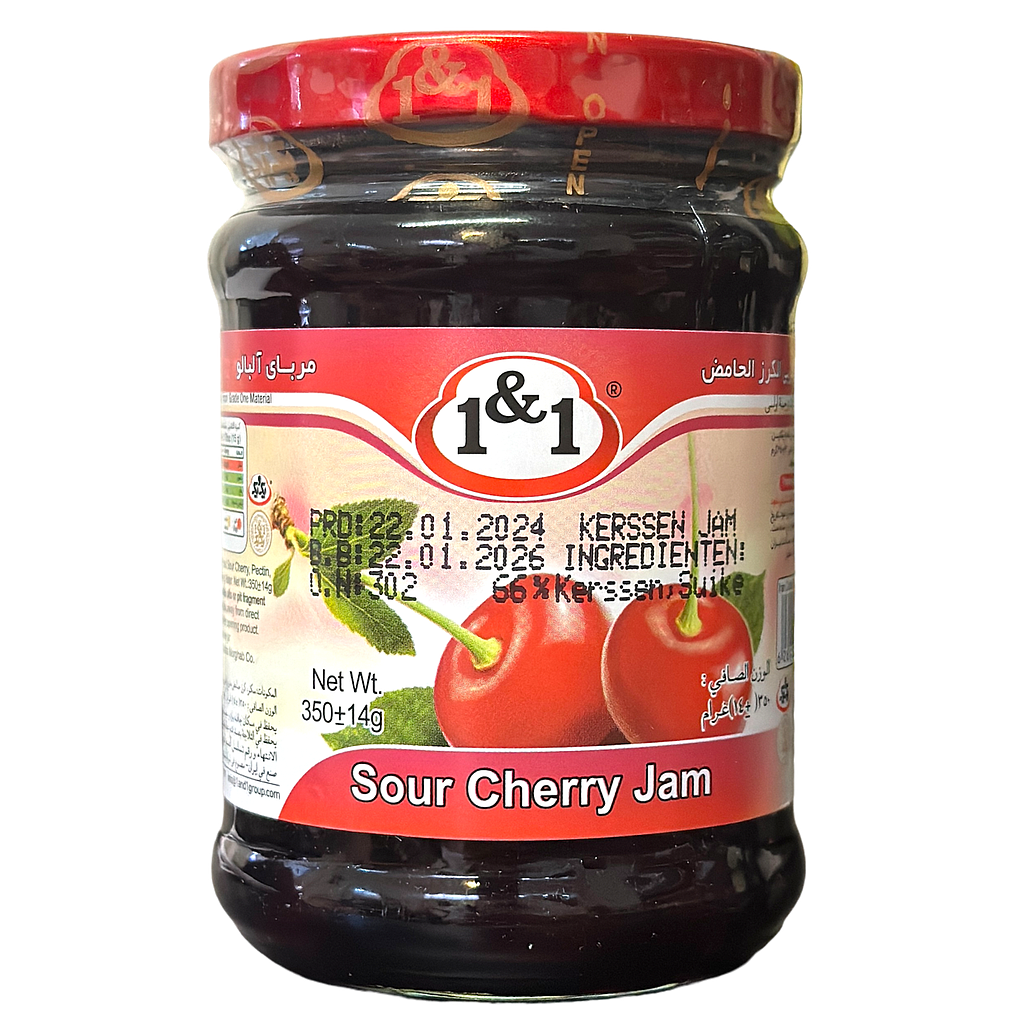 1&1 Kirschmarmelade Sauer (350g.)