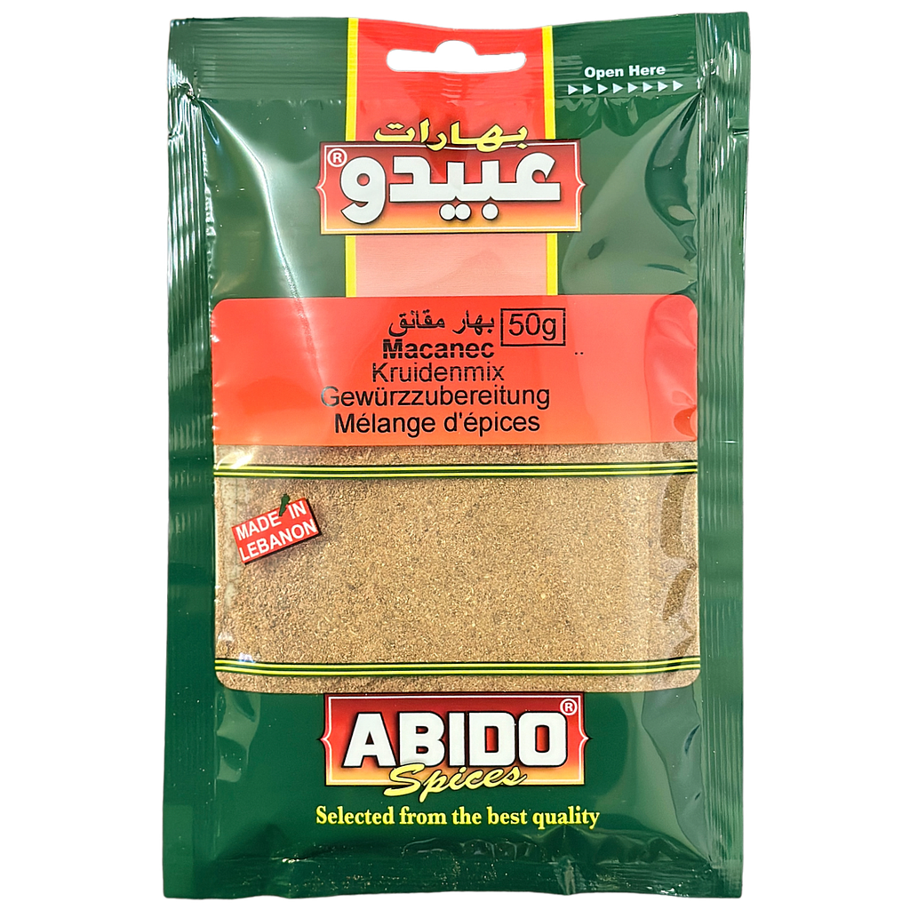 Abido Macanec Gewürzzubereitung (50g.)