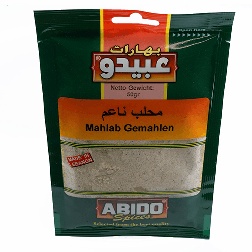 Abido Mahlab gemahlen (50g.)