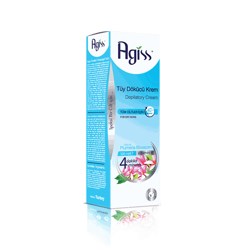 Agiss Enthaarungscreme für alle Hauttypen blau (100ml)