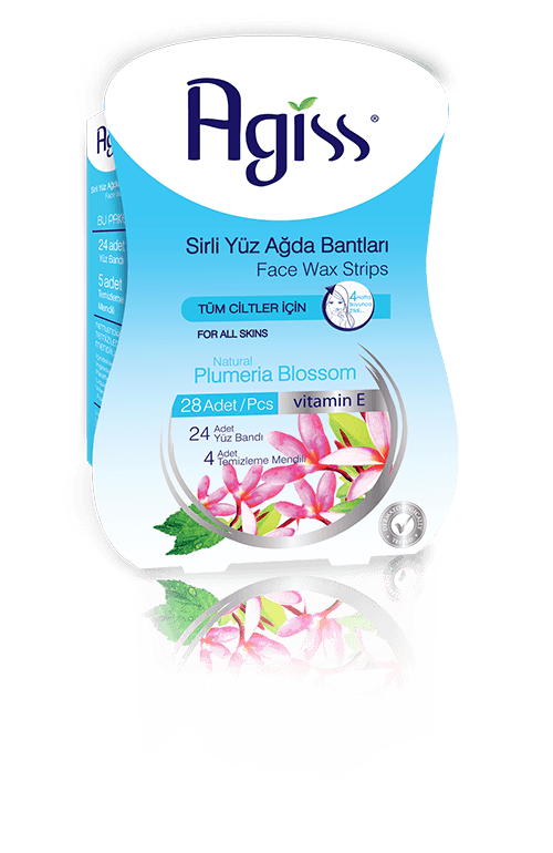 Agiss Gesichtswaxbänder - für alle Hauttypen (28 Streifen)