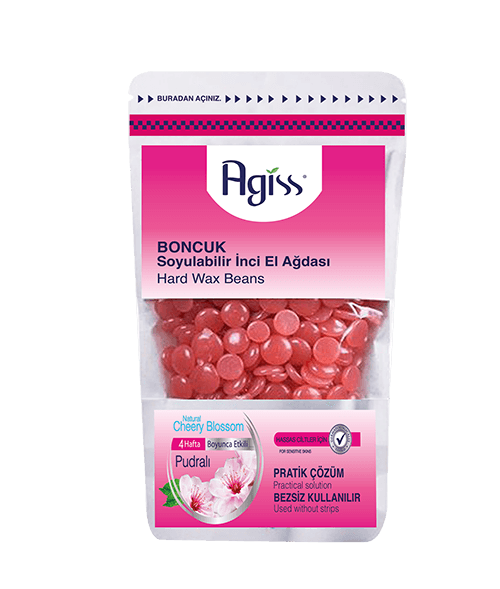 Agiss Hartwachs Bohnen - Pudralı (220gr)