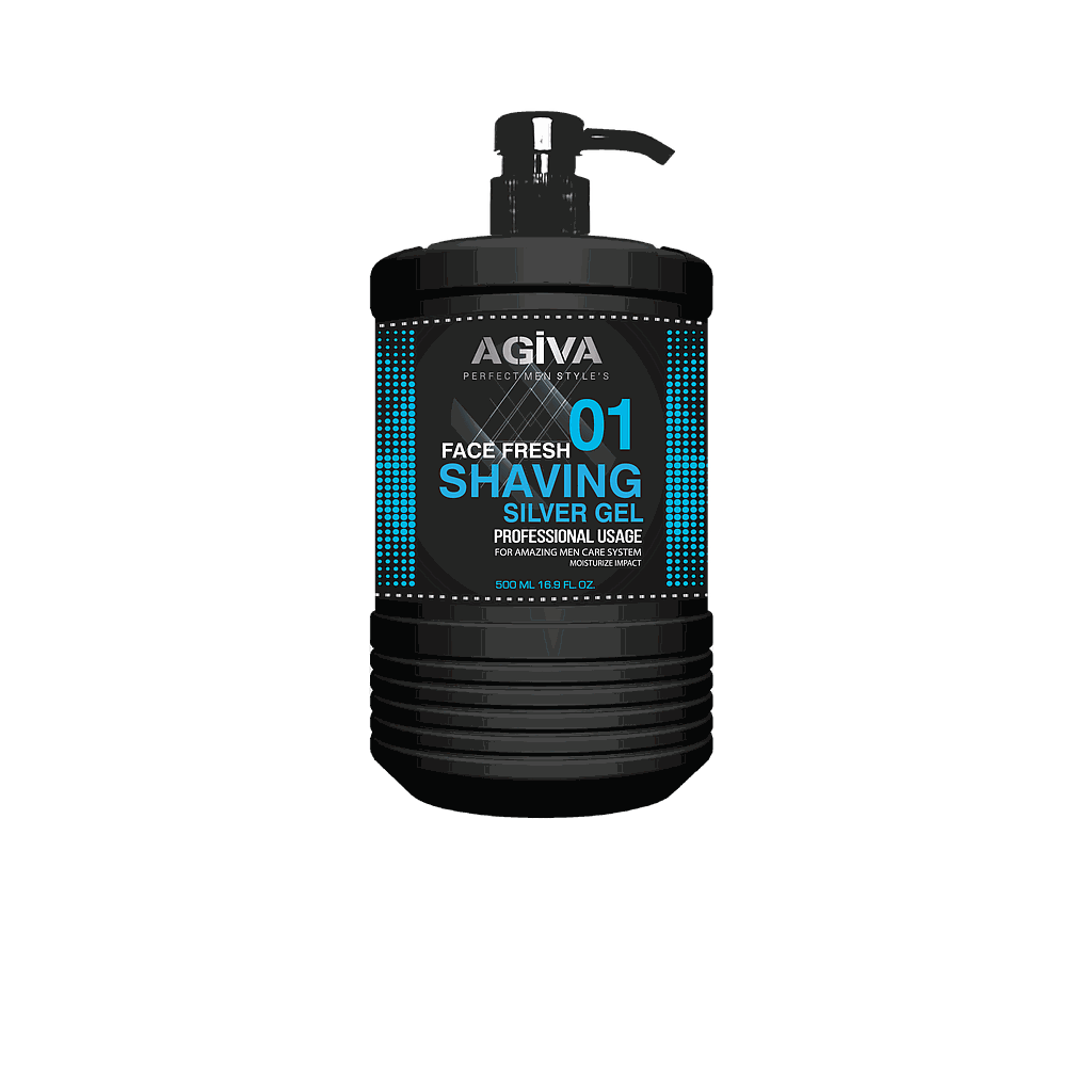 Agiva Rasiergel  Silver Gel 01 (500ml)