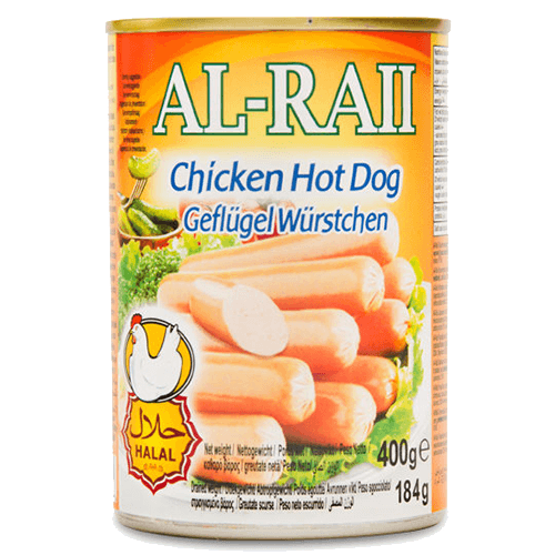 [1334] Al Raii Hühner Hotdog (400g.)