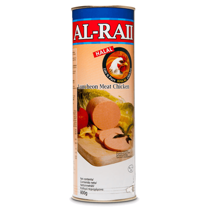 [1049] Al Raii Hühner Luncheon Meat (800g.)
