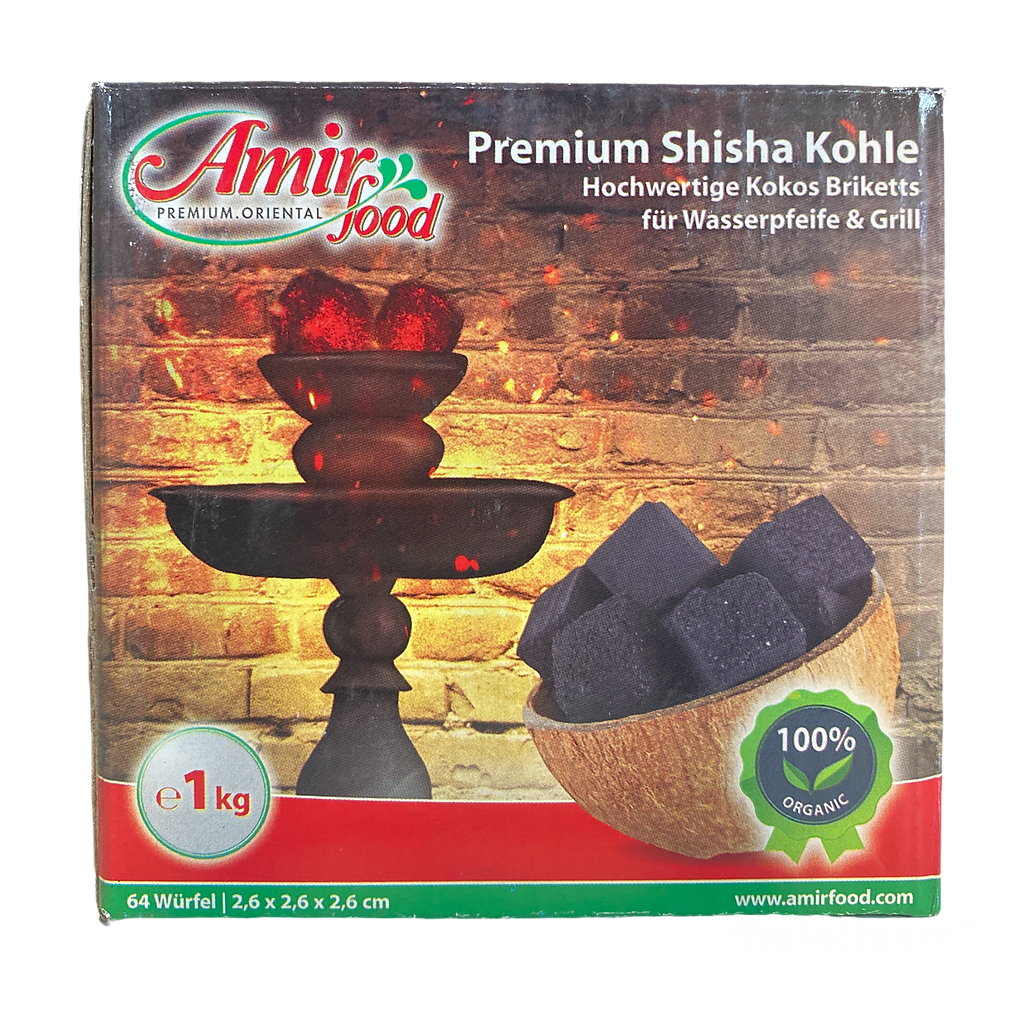 Amirfood Shisha Kohle 26mm (1Kg.)