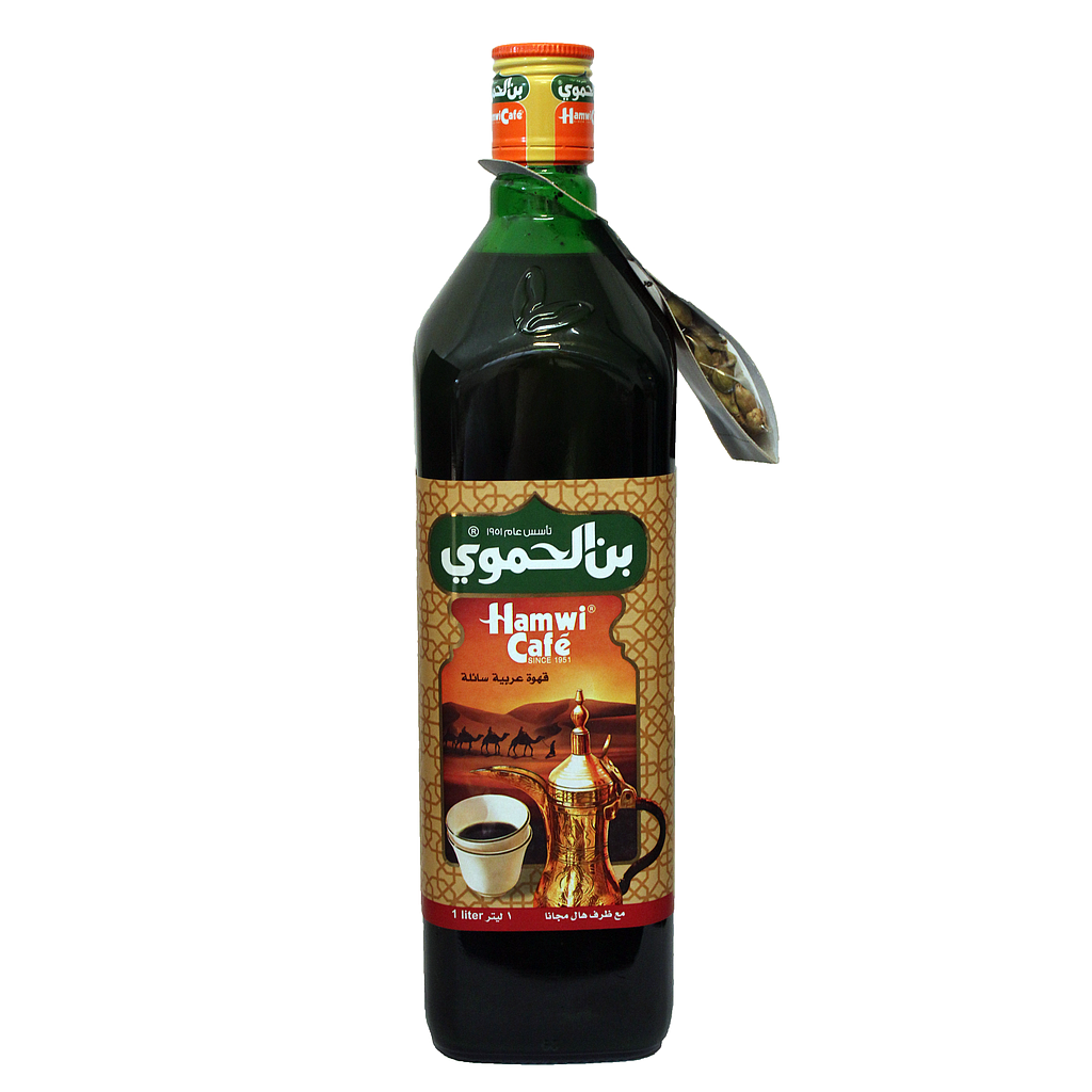 Arabischer Kaffe Hamwi flüssig in der Flasche (1000ml)