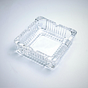 Aschenbecher aus Glas 15x15cm (7722)