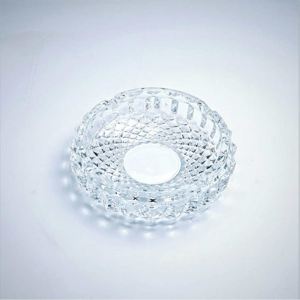 Aschenbecher aus Glas 7719/8008 Ø12,50cm