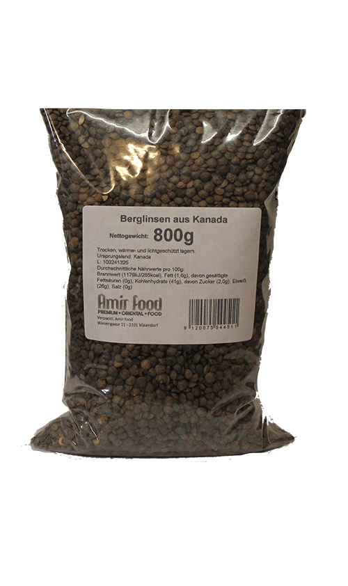 Berglinsen aus Kanada (800g)