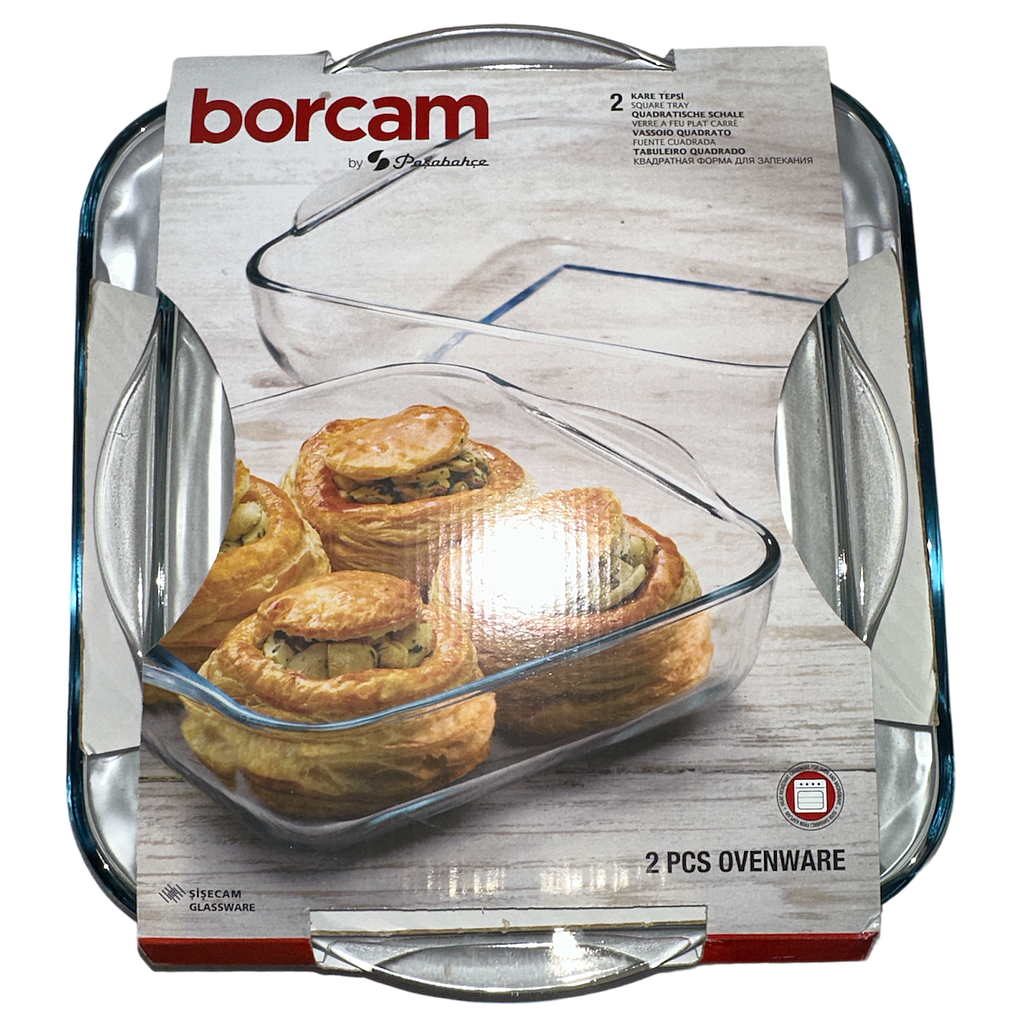 Borcam Quadratische Schale 2 teilig