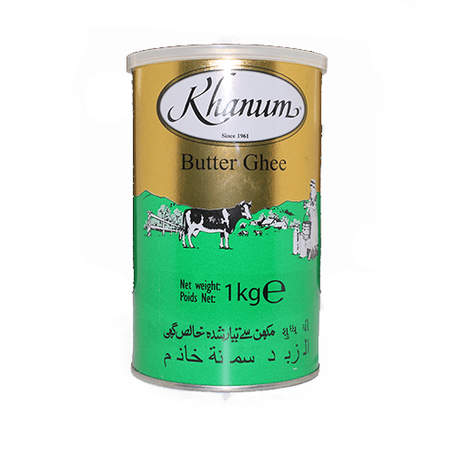 [176] Butterfett Khanum in Dosen (1kg)