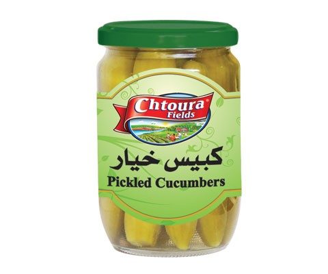Chtoura Eingelegte Gurken im Glas (2kg)
