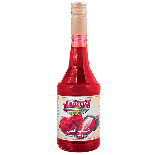 Chtoura Erdbeersirup in der Flasche (600ml.)