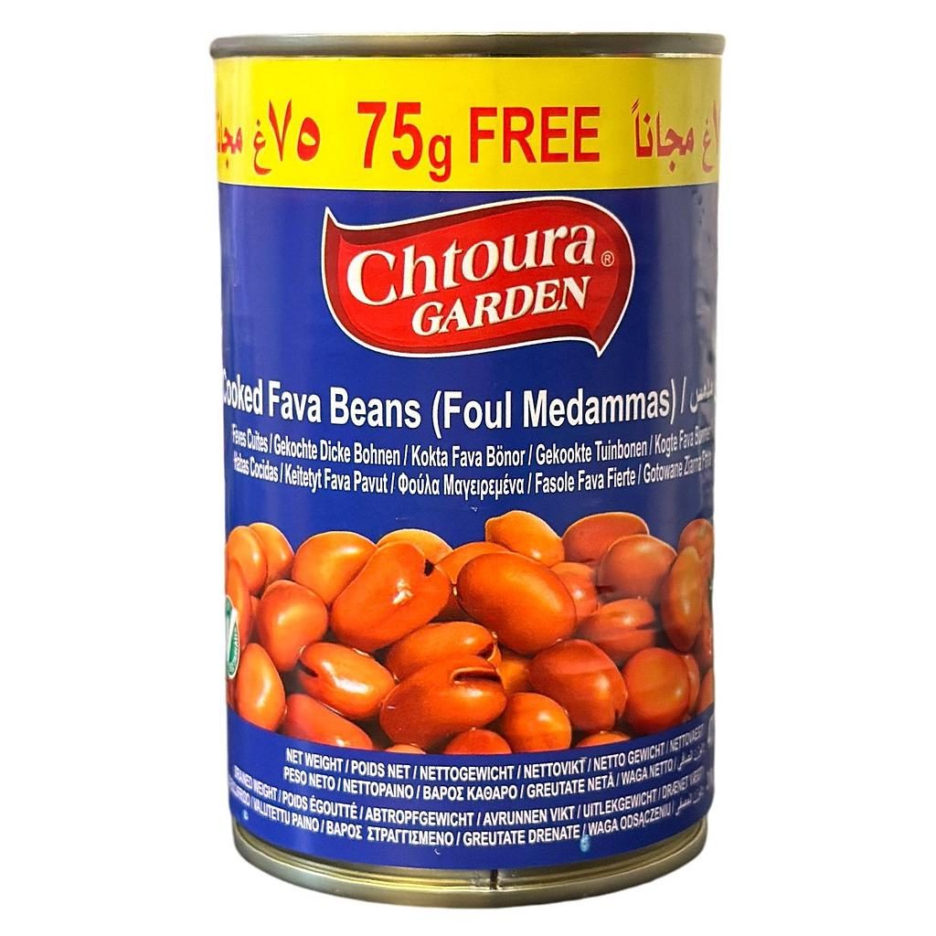 Chtoura Garden Foul Moudammas (400g+75g free)