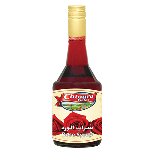 Chtoura Rosensirup in der Flasche (600ml.)