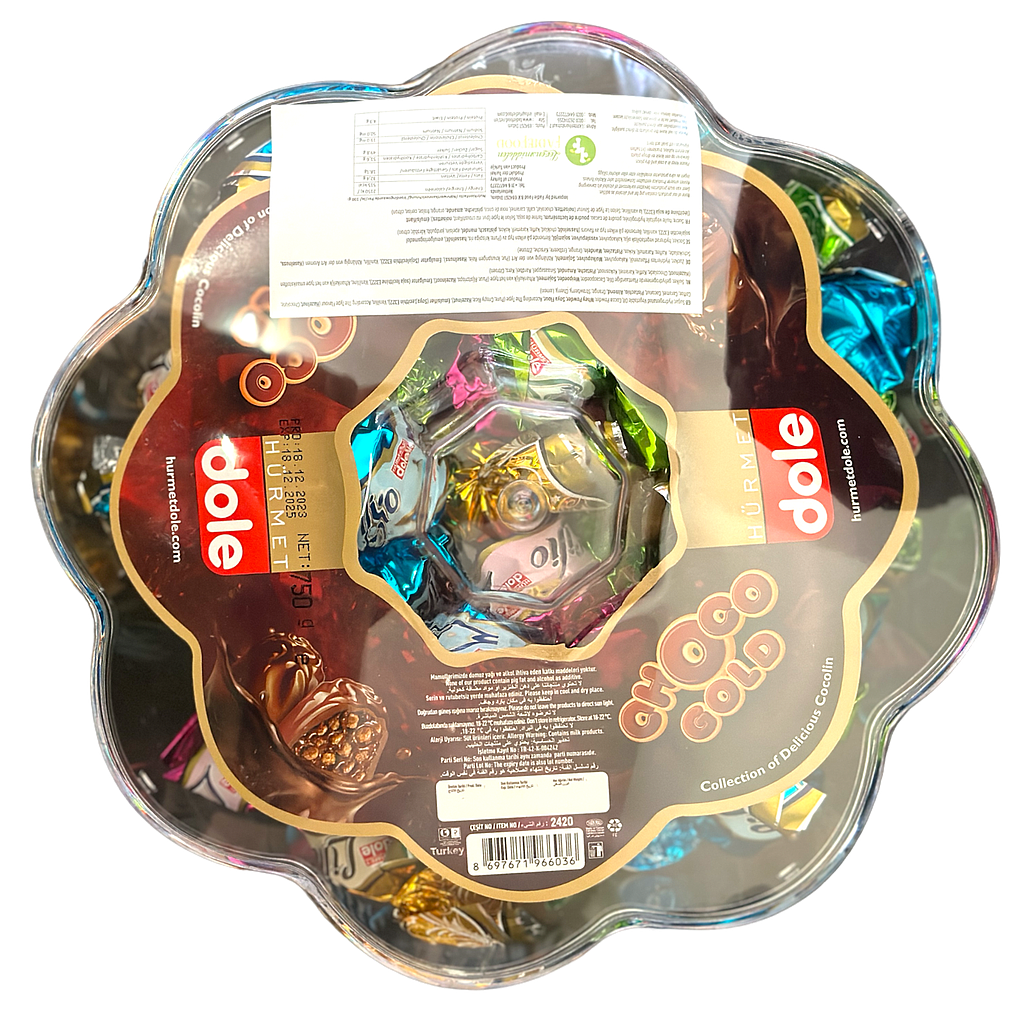 DOLE Schokobons Schokogold 2420 (750g.)
