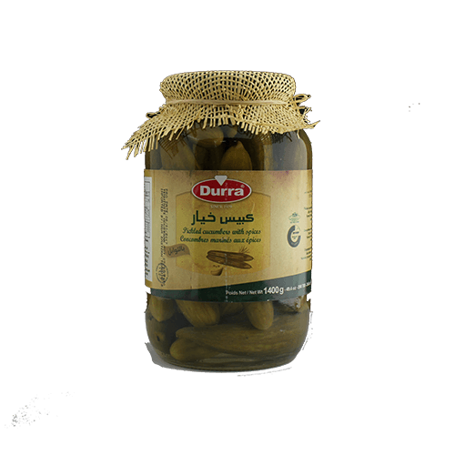Durra eingelegte Gurken (1400g.)