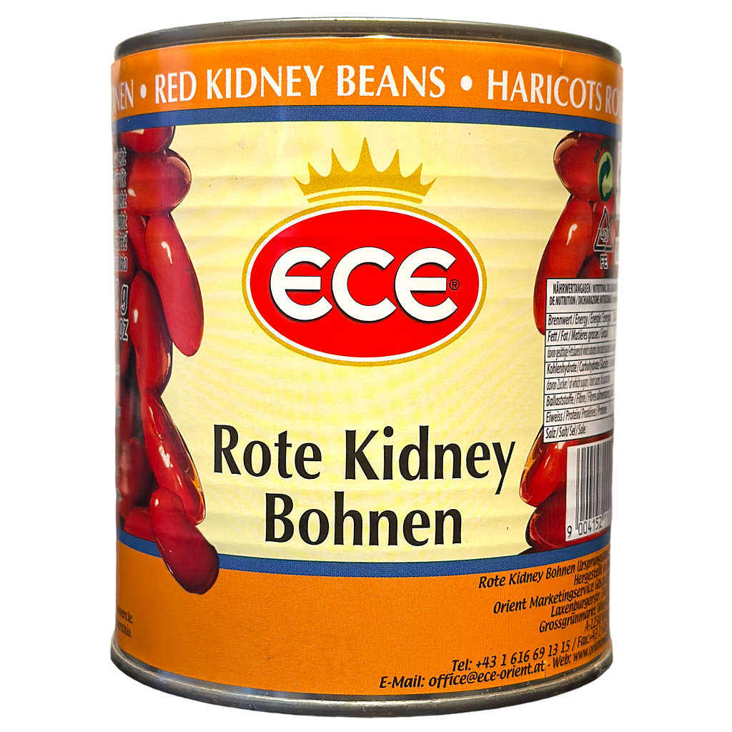 [44514] Ece rote Kidneybohnen gekocht (800g)