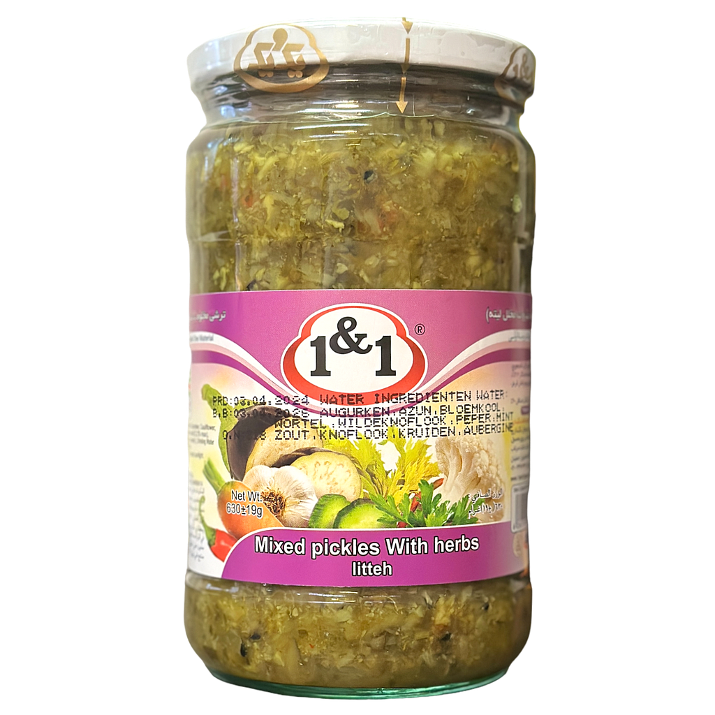 Eingelegtes Gemüse Litteh 1&1 (670g.)