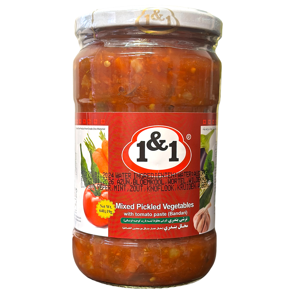 Eingelegtes Gemüse Litteh Bandari 1&1 (640g.)