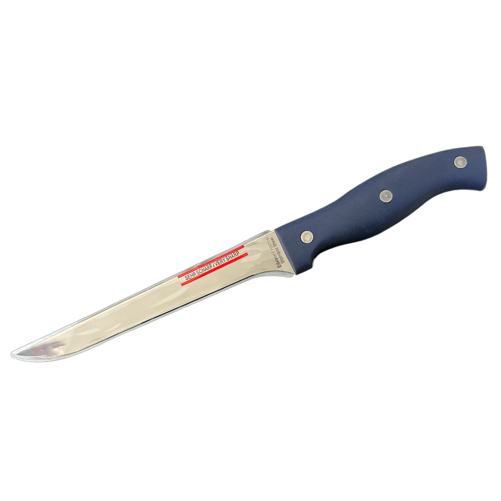 Filetiermesser mit blauem Griff