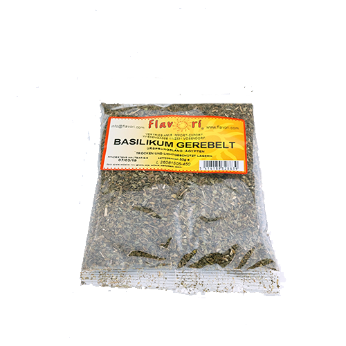 Flavori Basilikum gerebelt (50g.)