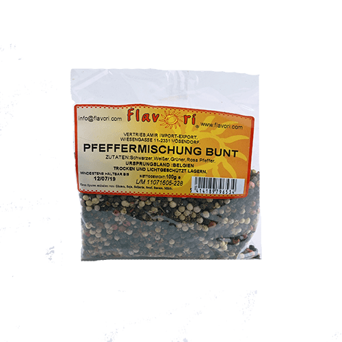 Flavori Bunte Pfeffermischung (100g.)
