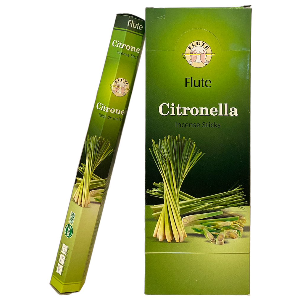 Flute Räucherstäbchen Citronella