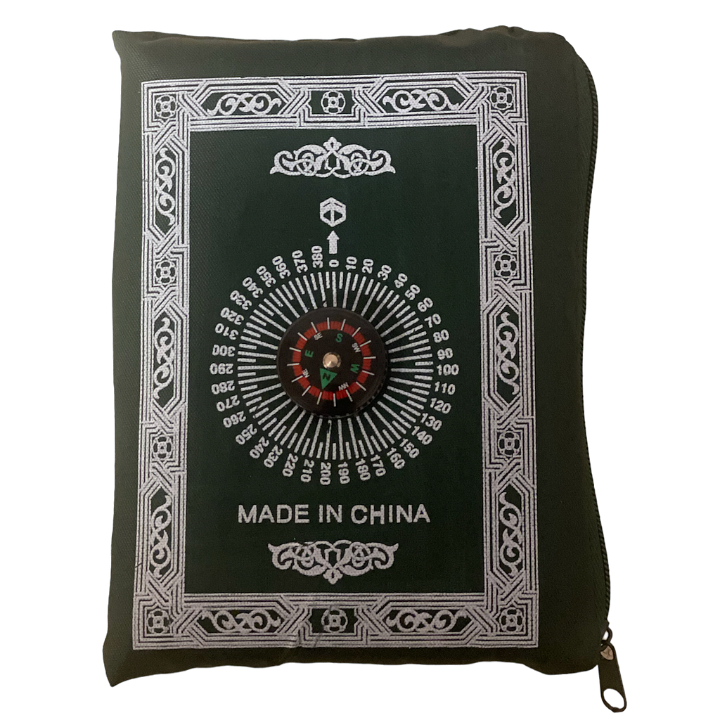 Gebetsmatte mit Kompass