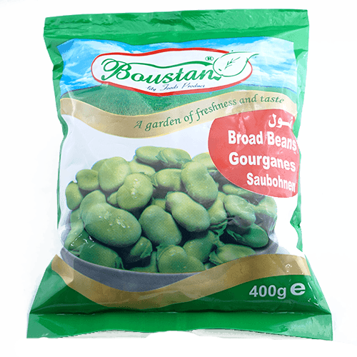 Gefrorene Saubohnen Broad Beans "Boustan" (400g)