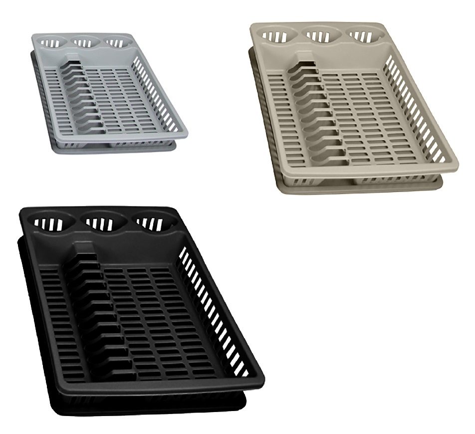 Geschirr Abtropfgestell mix Farben 70296