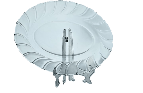 Glasteller Oval MIO-13