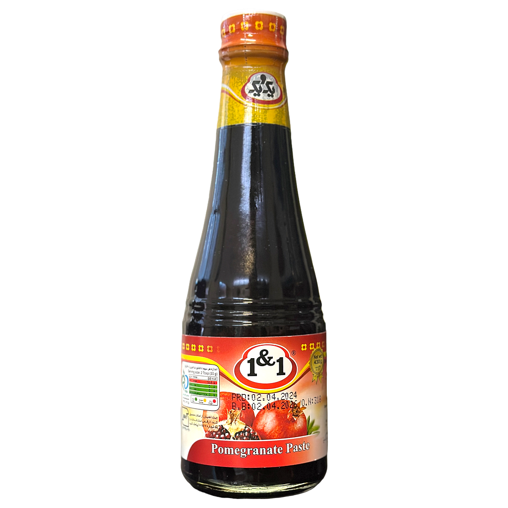 Granatapfelsirup 1&1 in der Flasche (430ml.)