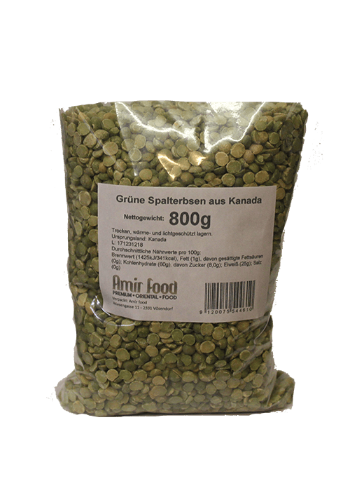 [42141] Grüne Spalterbsen (800g)