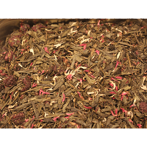 [1892] Grünteemischung Himbeer Mascarpone (1Kg)