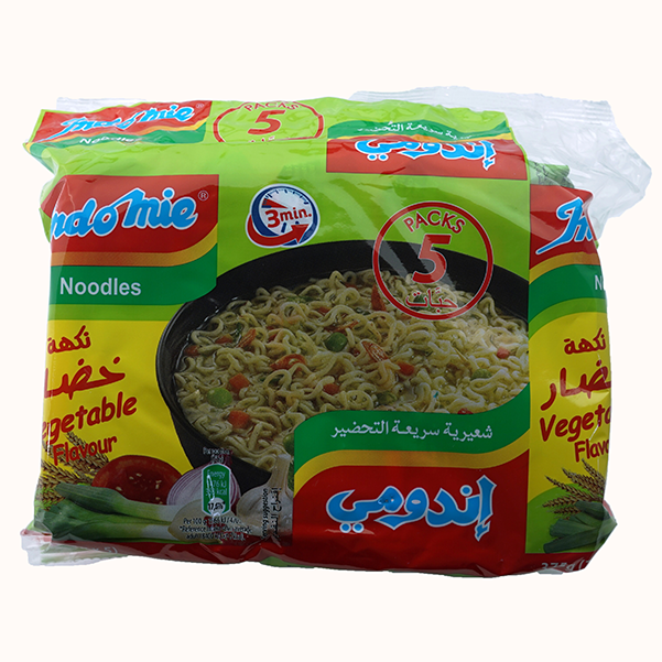 [40455] Indomie Nudelsuppe Gemüse Geschmack (8x5x75g.)