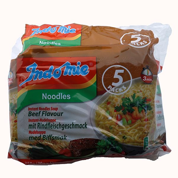 [40453] Indomie Nudelsuppe mit Rindfleisch (8x5x75g.)