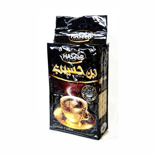 [2233] Kaffee Haseeb mit Kardamom 30 % super extra schwarz Vakuum (500g.)