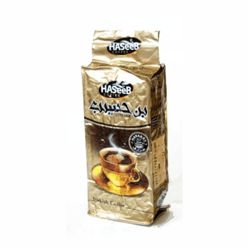 [2198] Kaffee Haseeb mit Kardamom 35 % gold Spezial Vakuum (200g.)