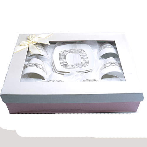 [793] Kaffee Tasse mit Untertassen 6er 1132/A311