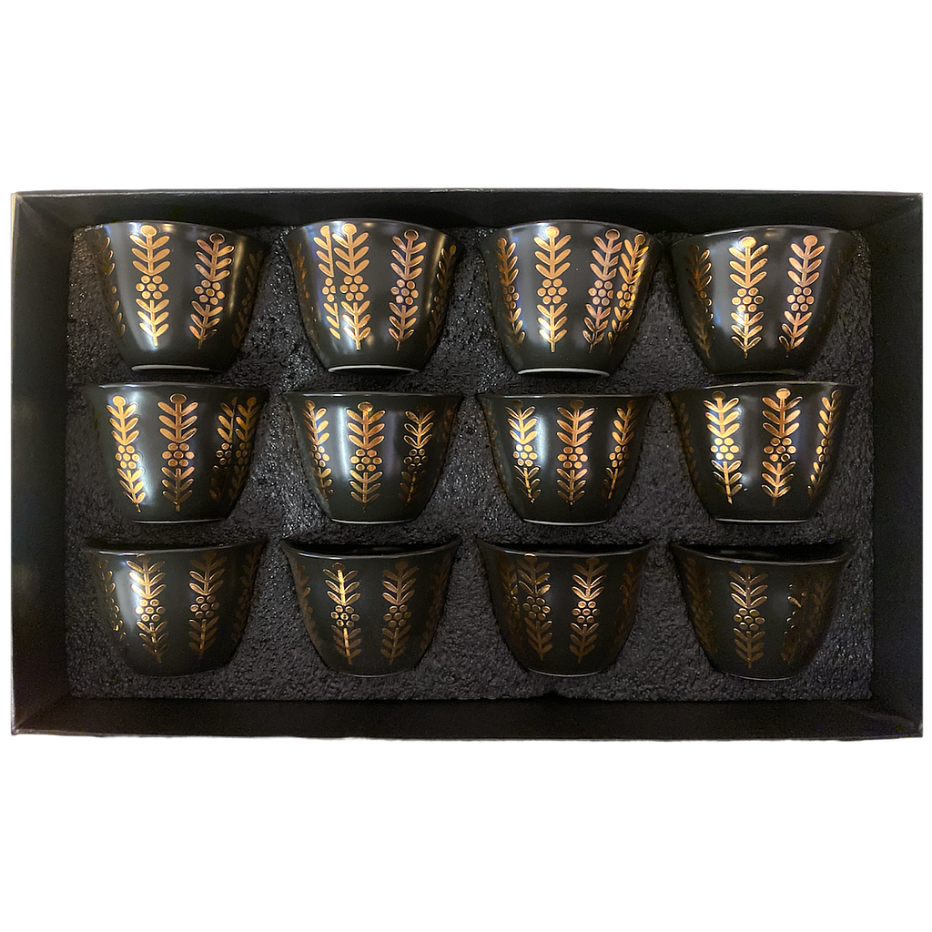 Kaffeetassen ohne Griff 12er (752-28)