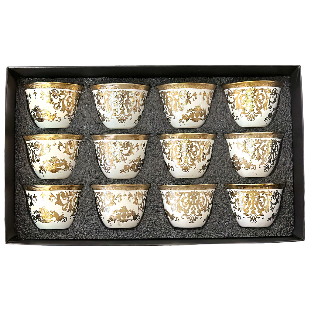 Kaffeetassen ohne Griff 12er (752-9)