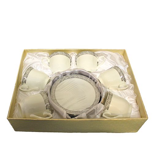 [926] Kaffee Tassen Versace (Silber) 1203