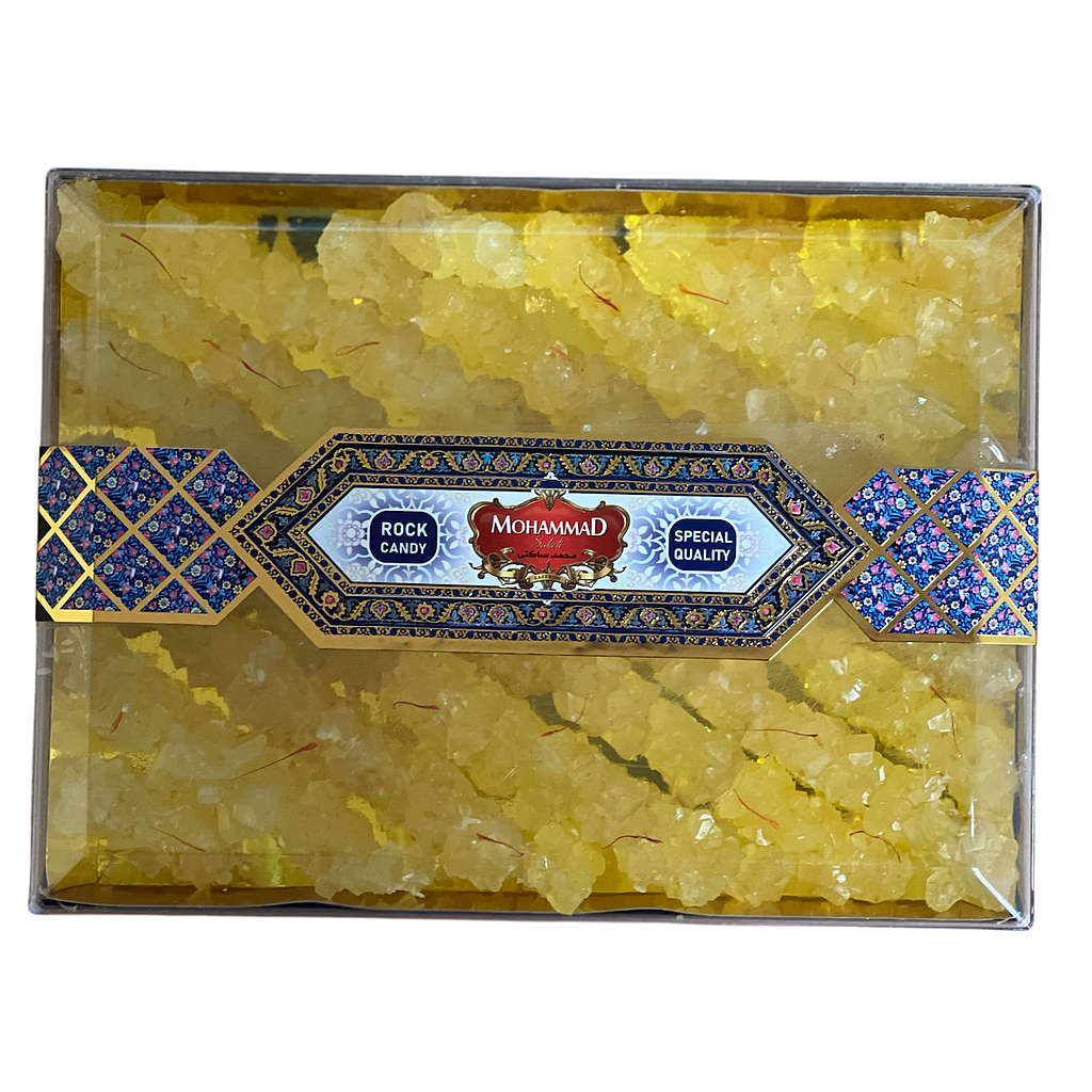 [47445] Kandiszucker mit Safran (600g)