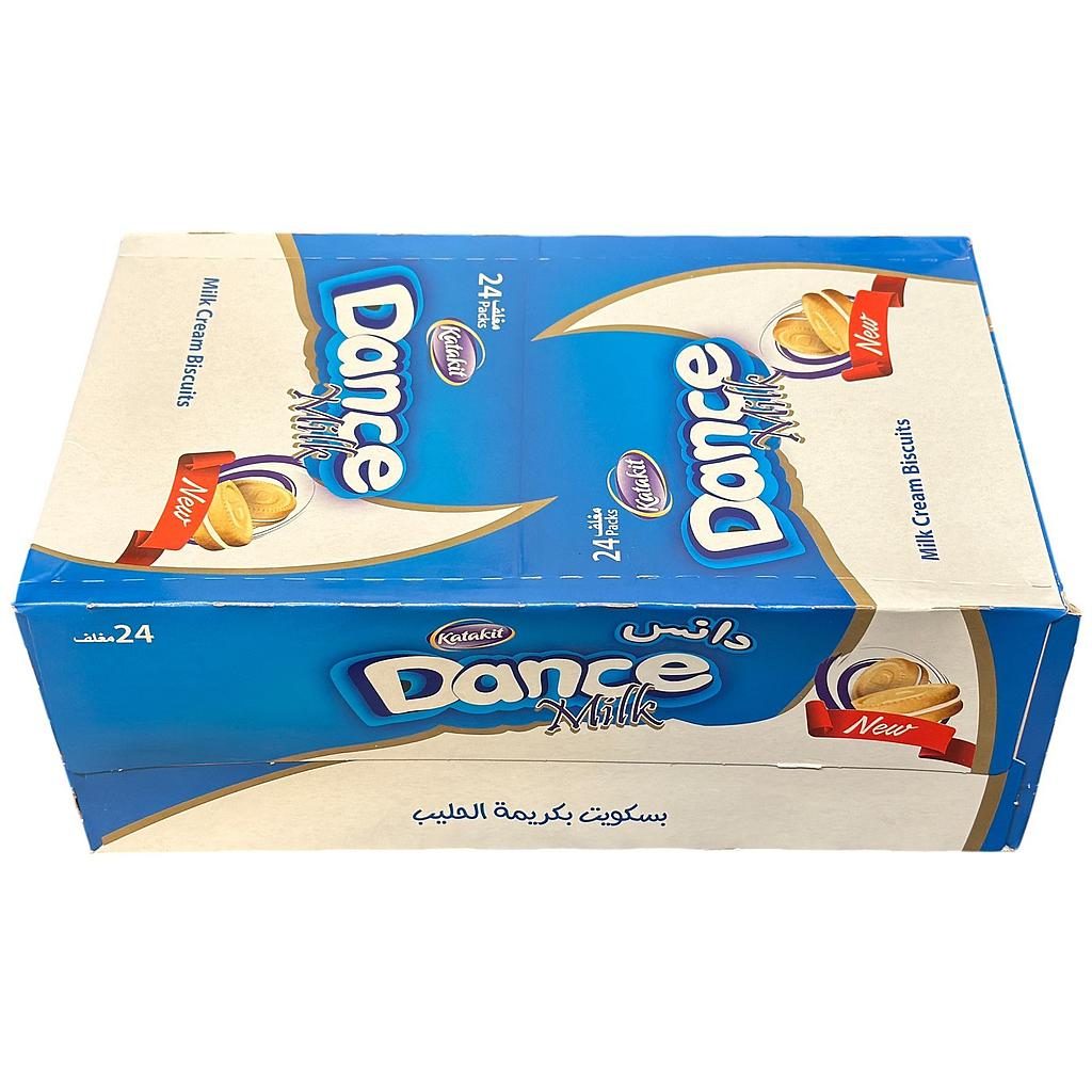 Katakit Dance Milchcreme Biscuits 24er Pack (840g)