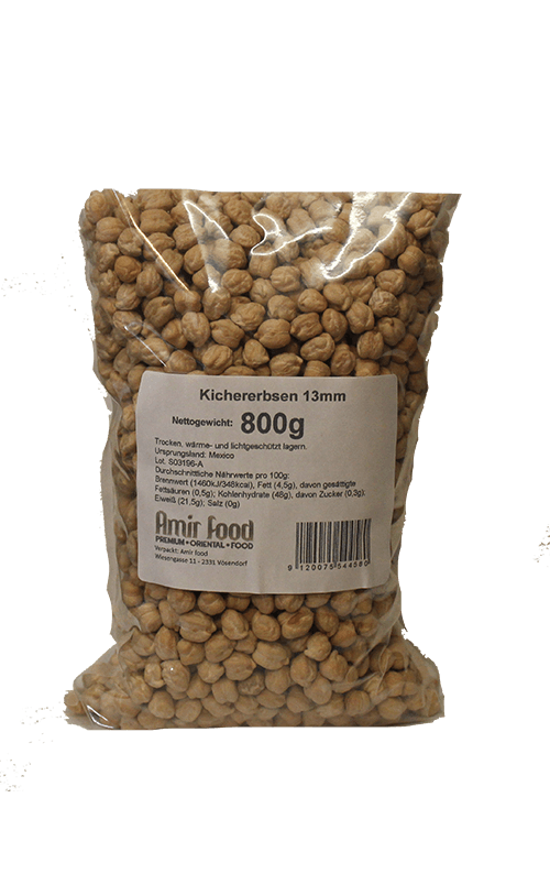 [42125] Kichererbsen 12mm (800g.)