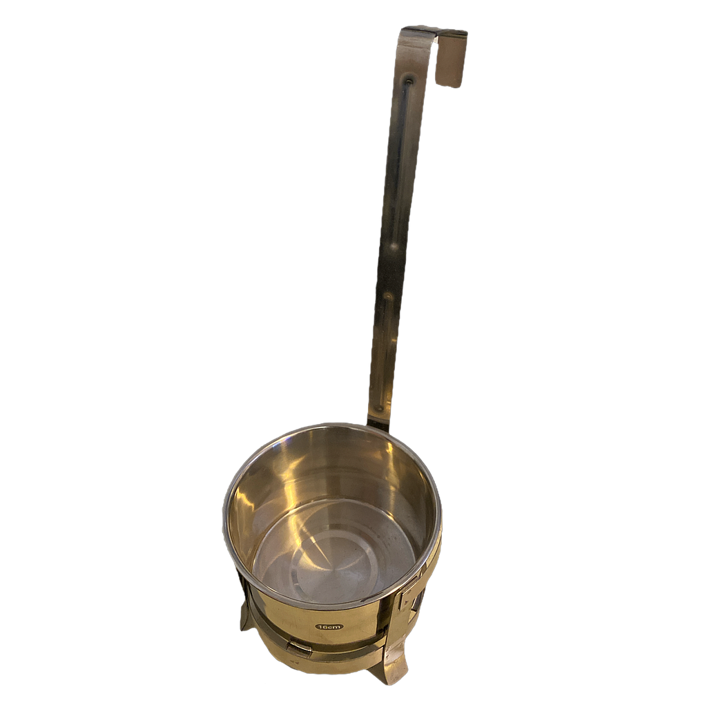 Kohlenkorb Edelstahl