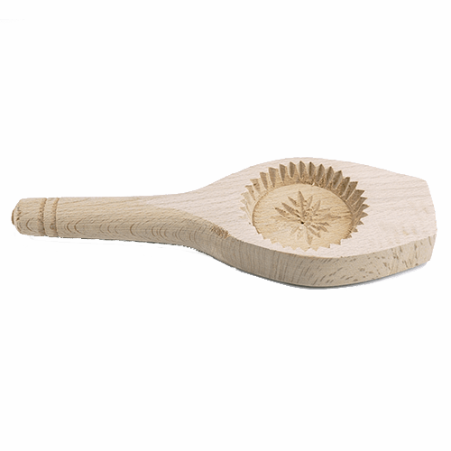 Maamoul Form aus Holz für Datteln groß